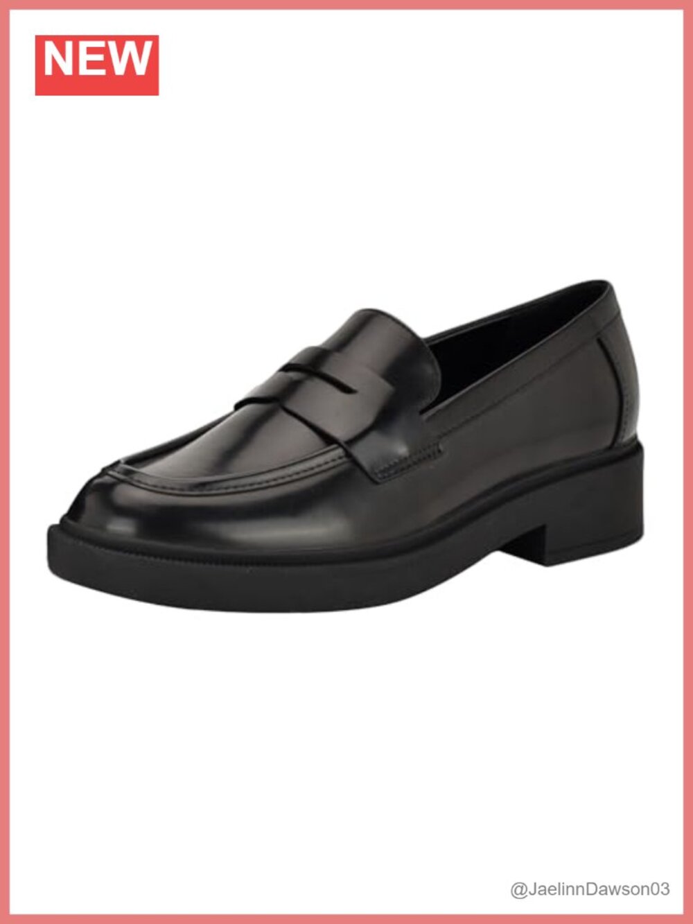 Women's Faux Leather Loafers Slip-On Comfort Padded Insole